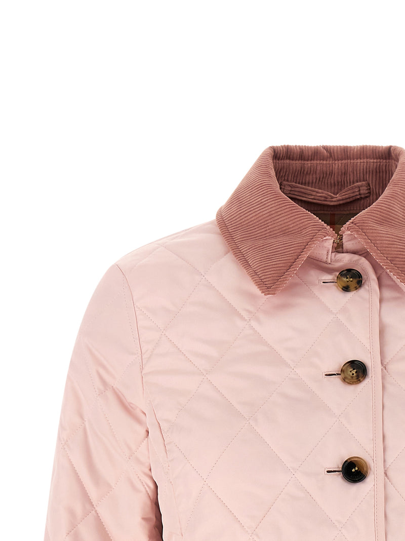 Burberry Multicolor Polyester Shell Jacket