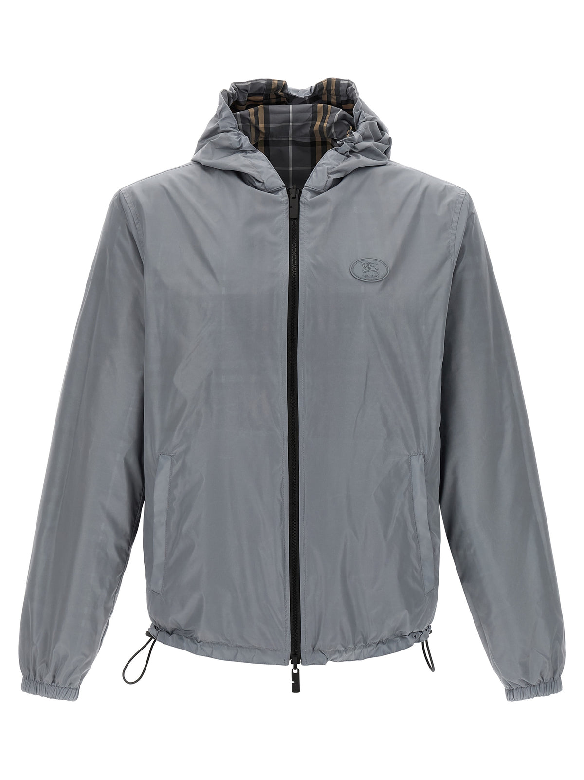 Burberry Multicolor Polyester Shell Jacket