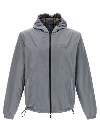 Burberry Multicolor Polyester Shell Jacket