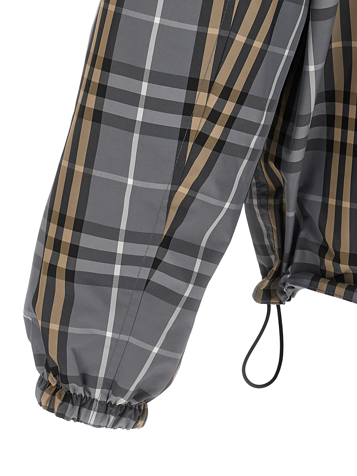 Burberry Multicolor Polyester Shell Jacket