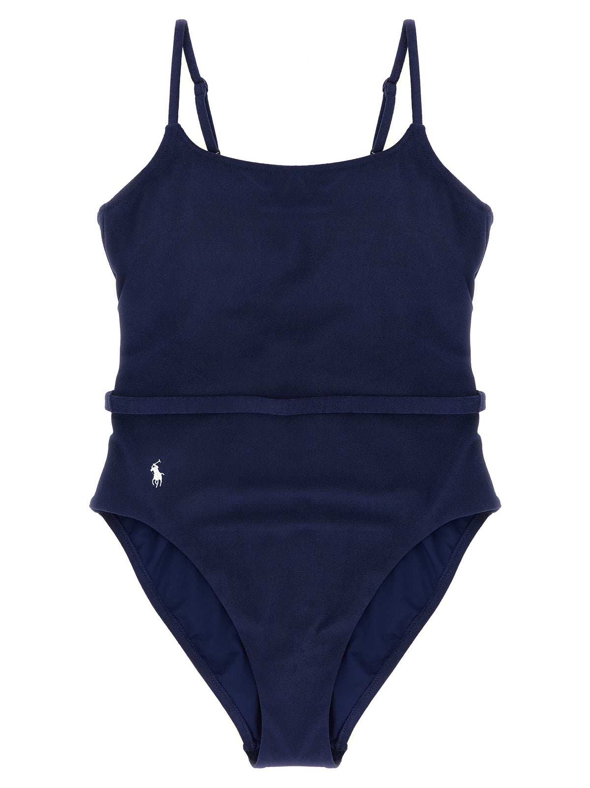 Polo Ralph Lauren Kennedy Blue One-Piece Swimsuit