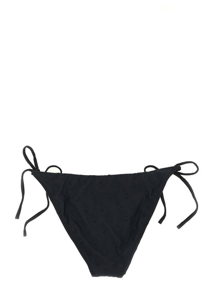 Polo Ralph Lauren Black Recycled Polyester Bikini