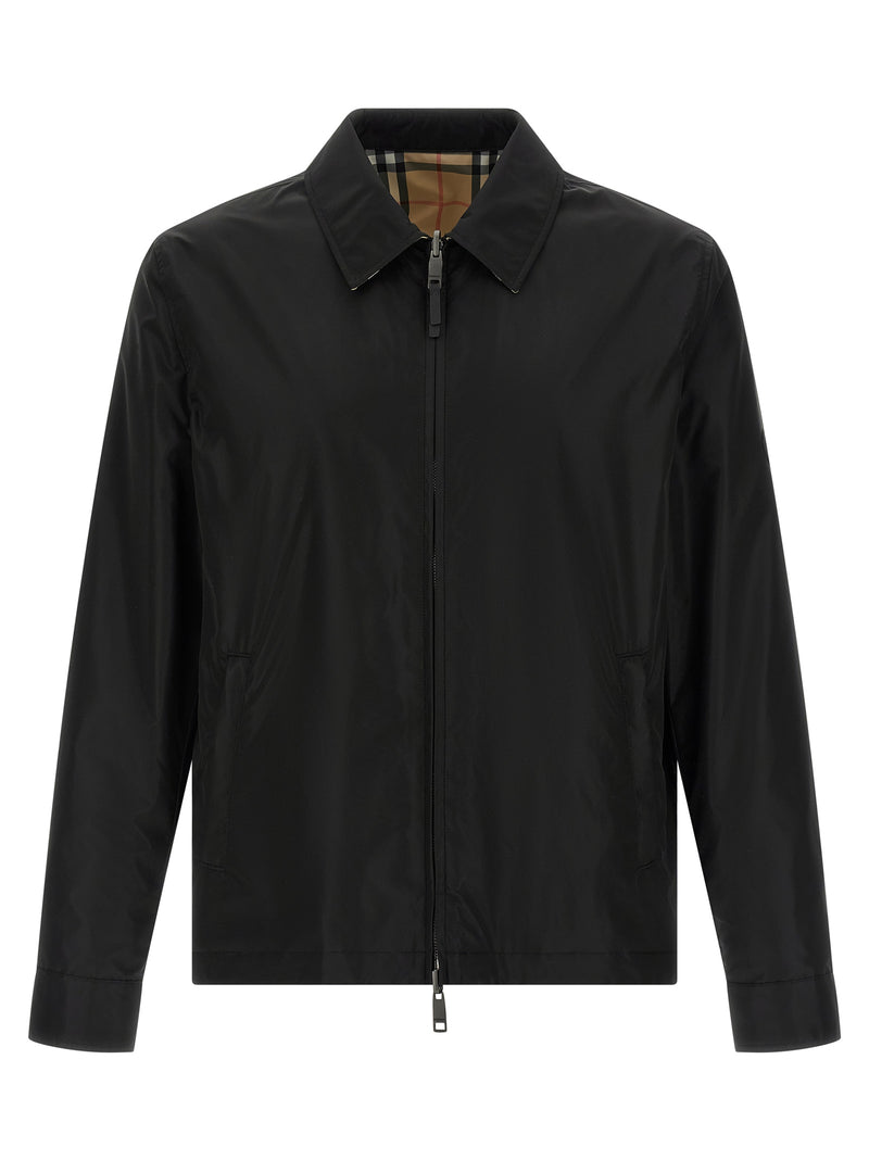 Burberry Black Polyamide Shell Jacket