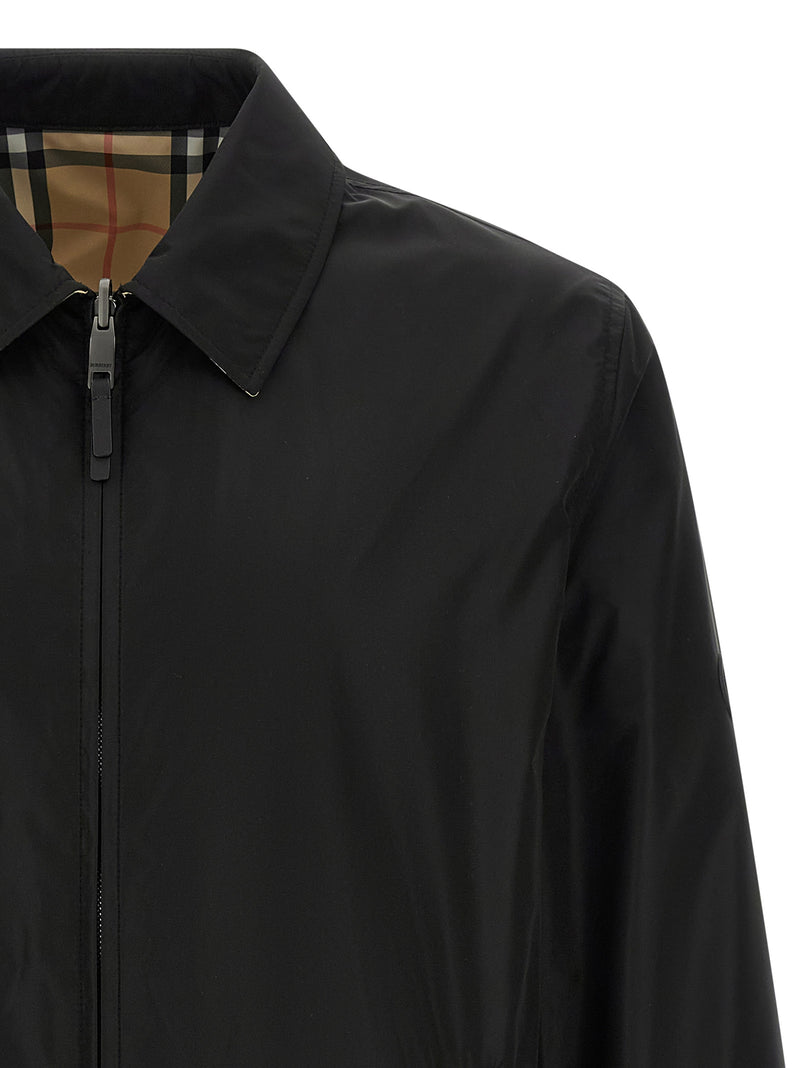 Burberry Black Polyamide Shell Jacket