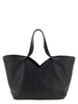 Saint Laurent Black Calfskin Tote Bag