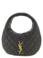 Saint Laurent Brown Lamb Leather Handbag