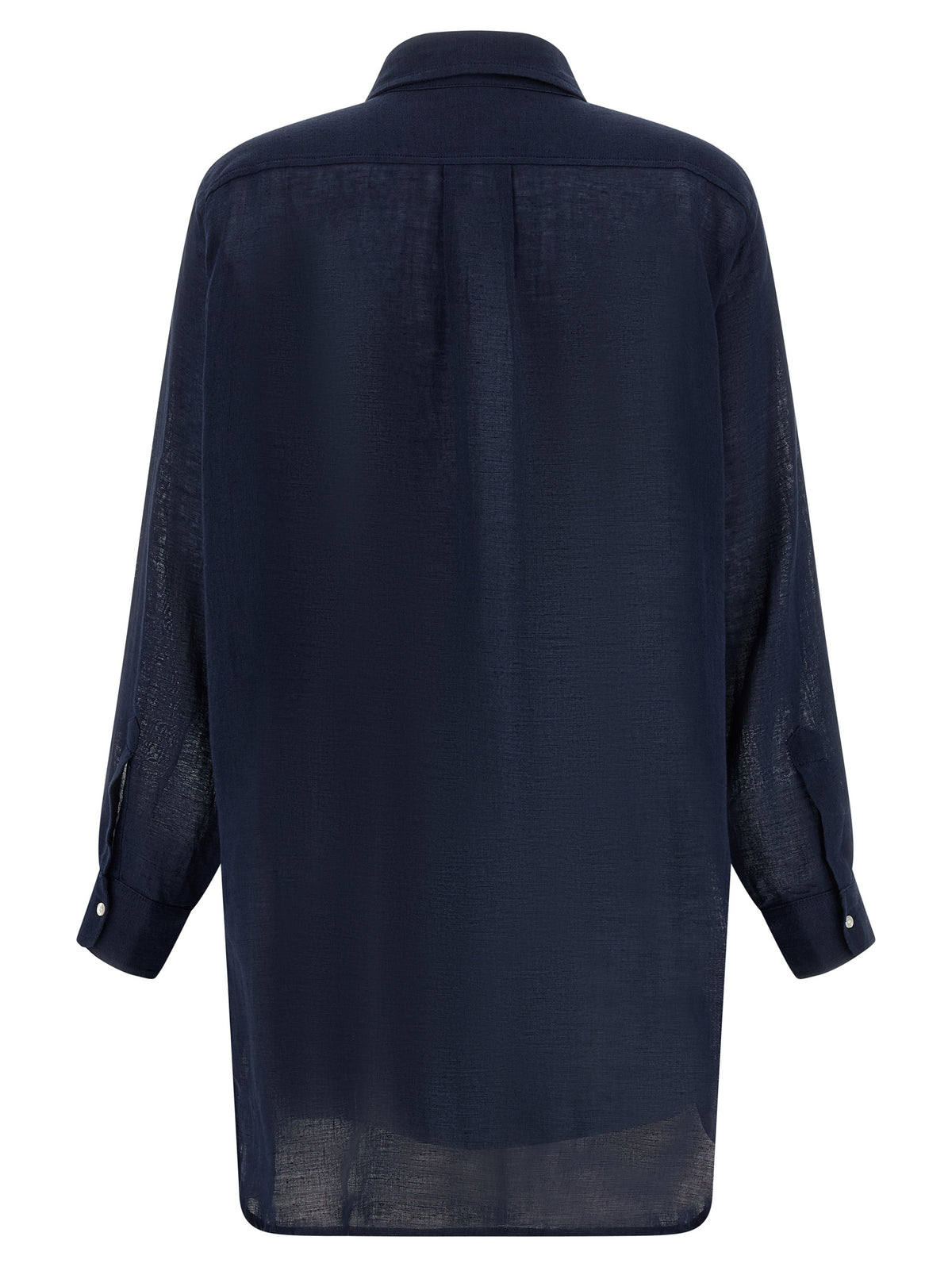 Polo Ralph Lauren Blue Organic Cotton Blouse