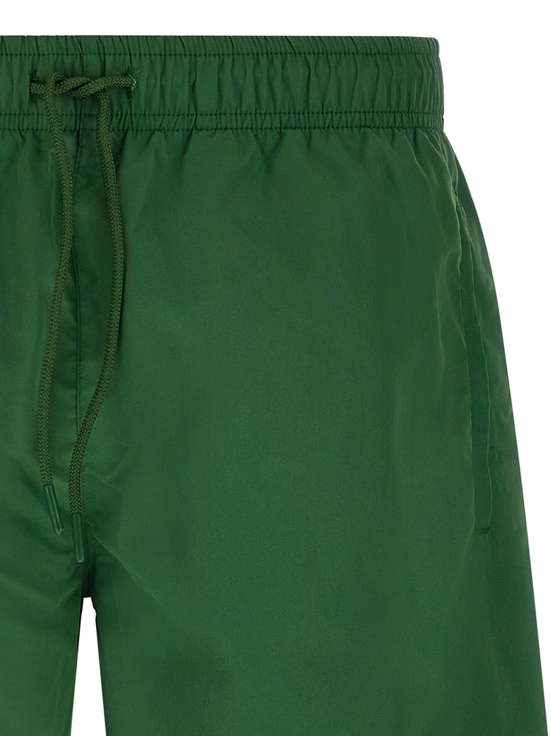 Lacoste Bicolor Polyester Swim Shorts for Men