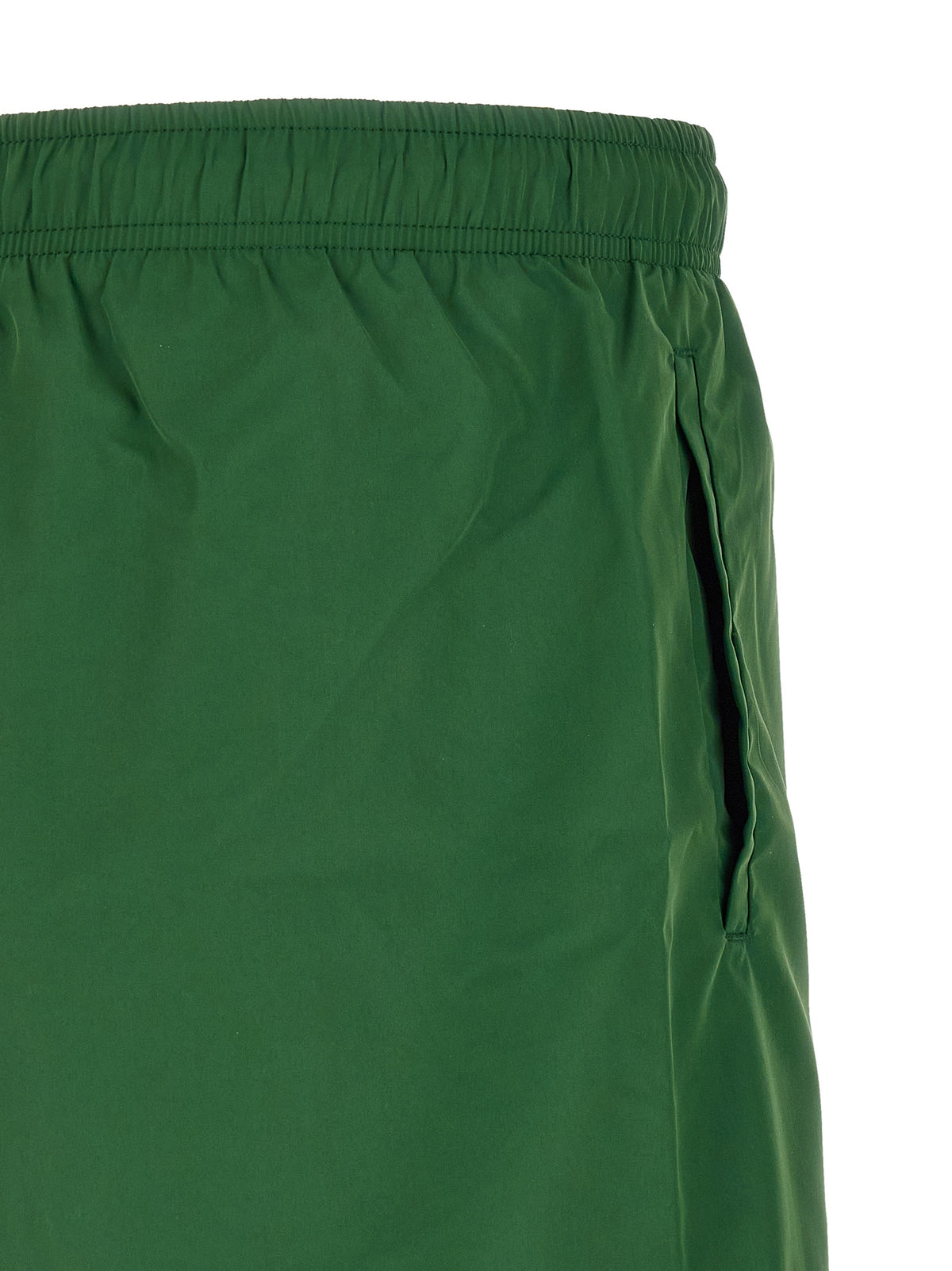 Lacoste Bicolor Polyester Swim Shorts for Men