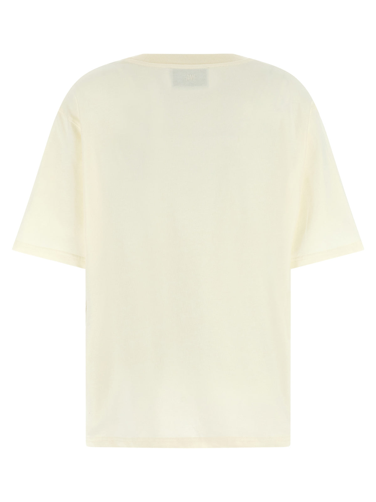 T-shirt en coton blanc Ami Paris