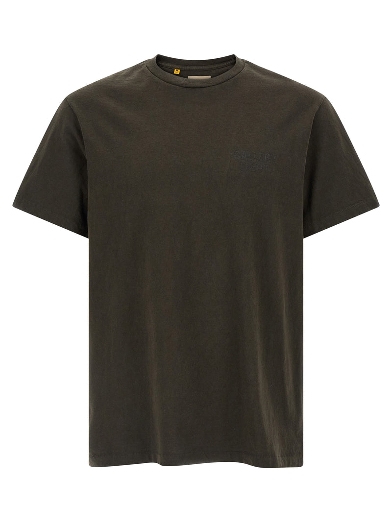 T-shirt en Coton Noir GALLERY DEPT.