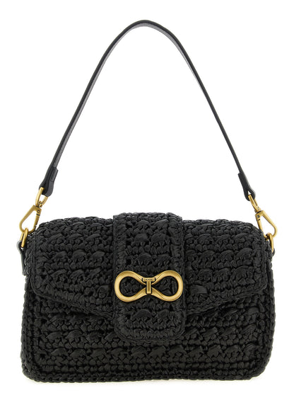Twinset Black Polypropylene Crossbody Bag
