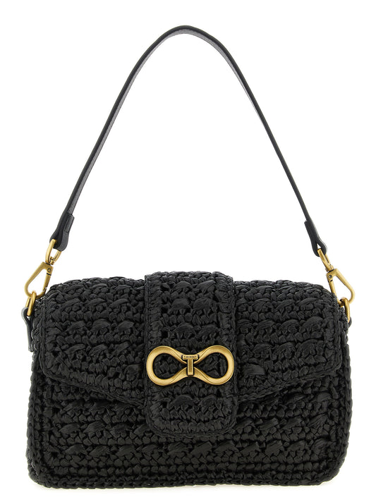 Sac bandoulière Twinset en polypropylène noir