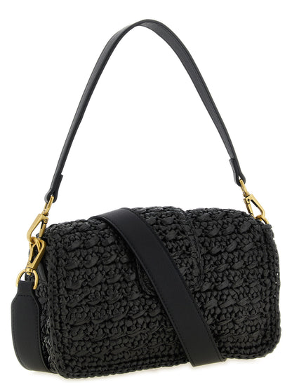 Twinset Black Polypropylene Crossbody Bag