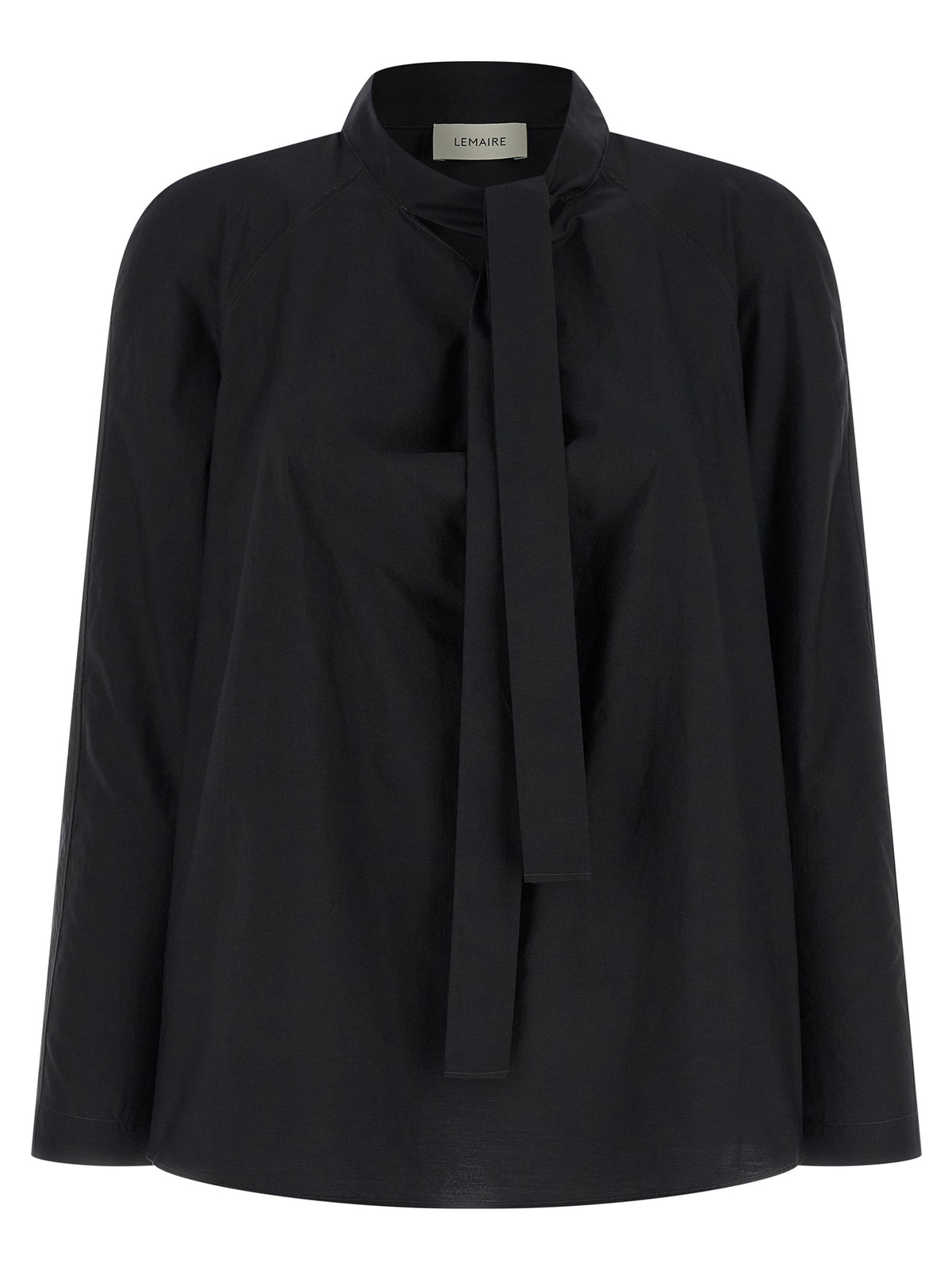 Lemaire Black Cotton Blouse