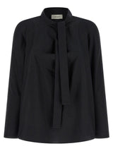 Lemaire Black Cotton Blouse
