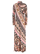 Emilio Pucci Multicolor Viscose Long Dress