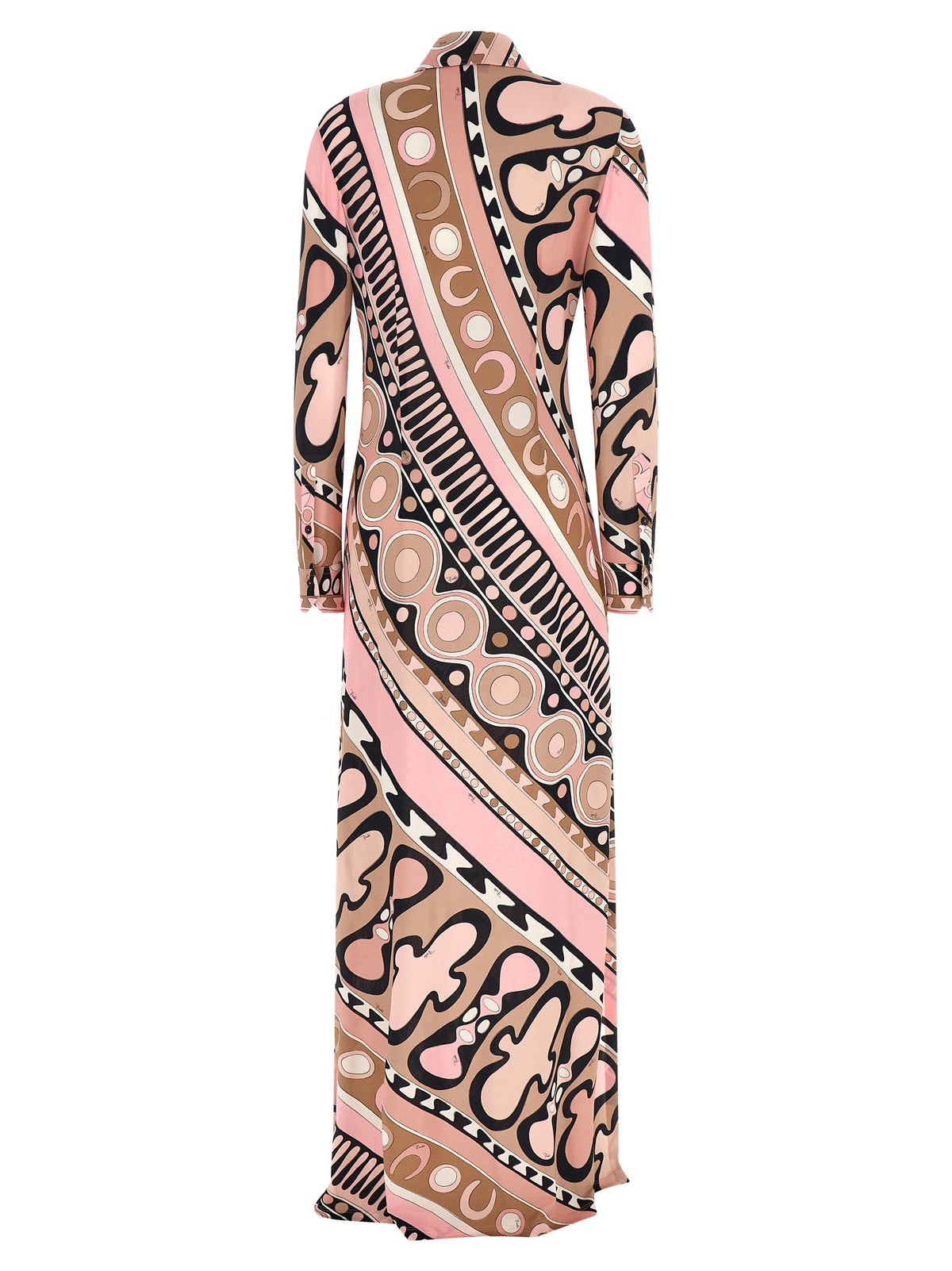 Emilio Pucci Multicolor Viscose Long Dress