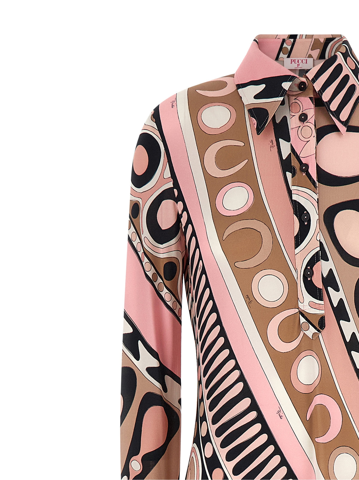 Emilio Pucci Multicolor Viscose Long Dress