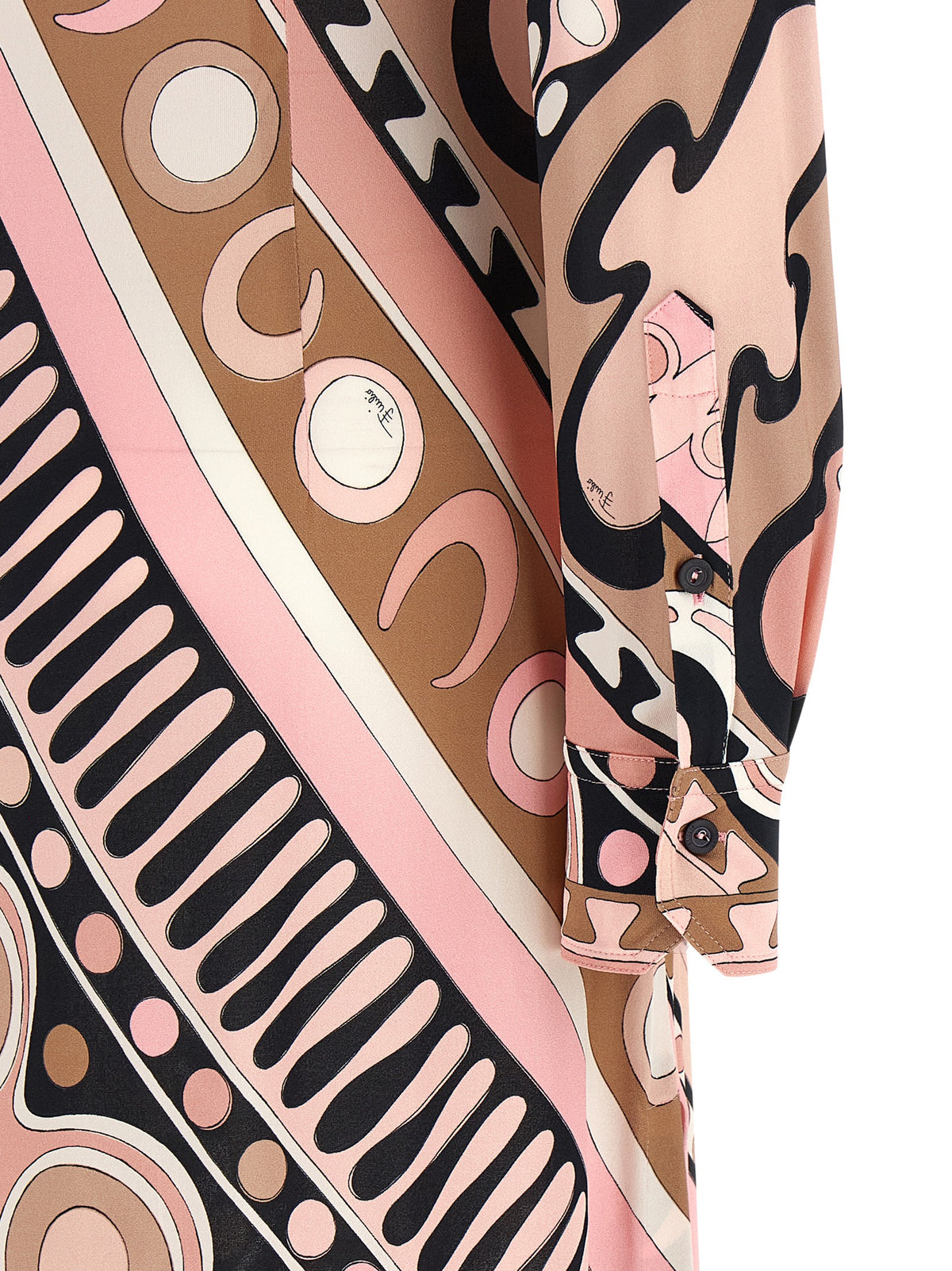 Emilio Pucci Multicolor Viscose Long Dress