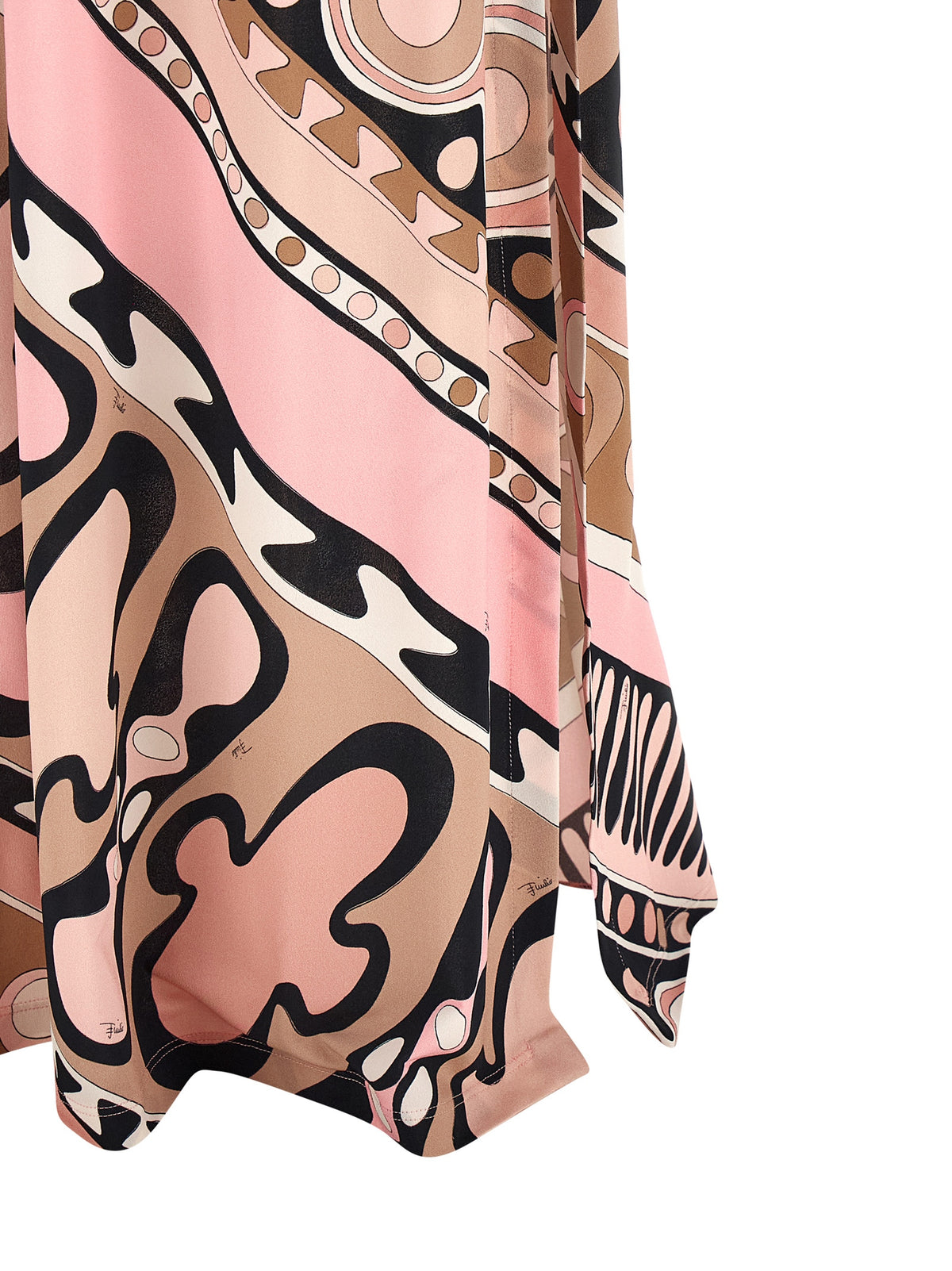 Emilio Pucci Multicolor Viscose Long Dress