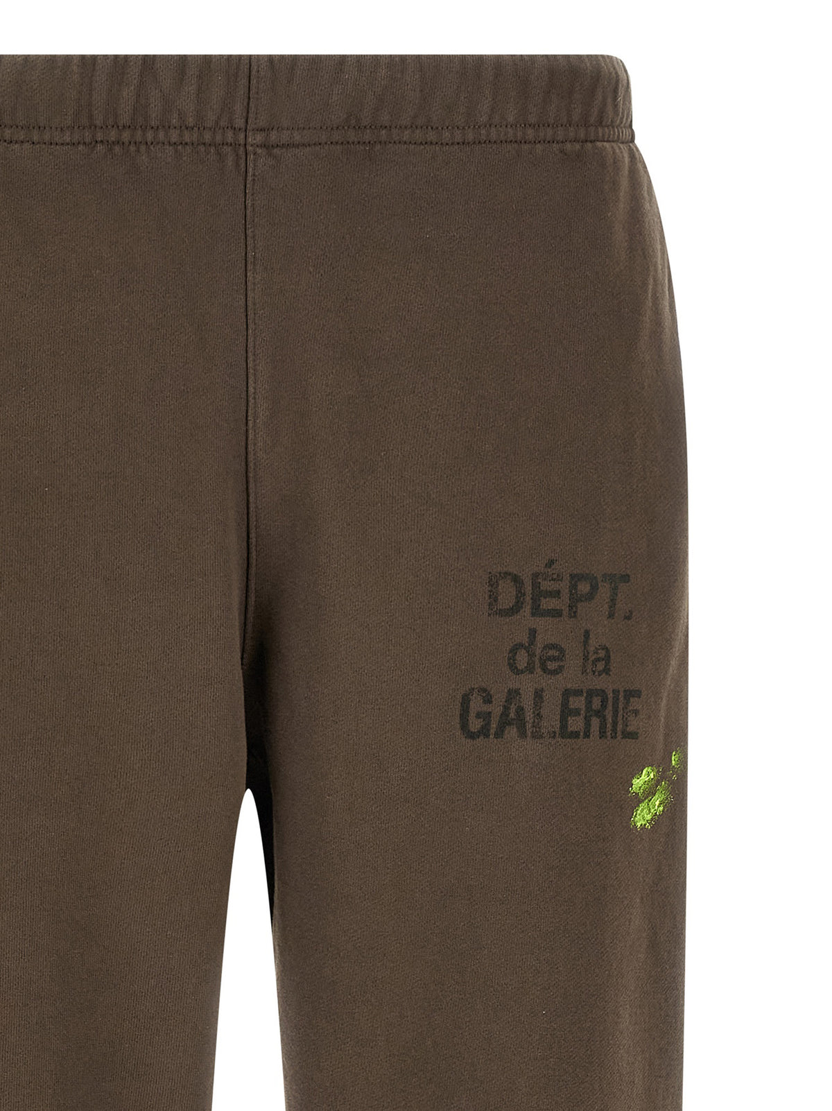 GALLERY DEPT. Pantalon de jogging marron en coton (pantalon d'entraînement)