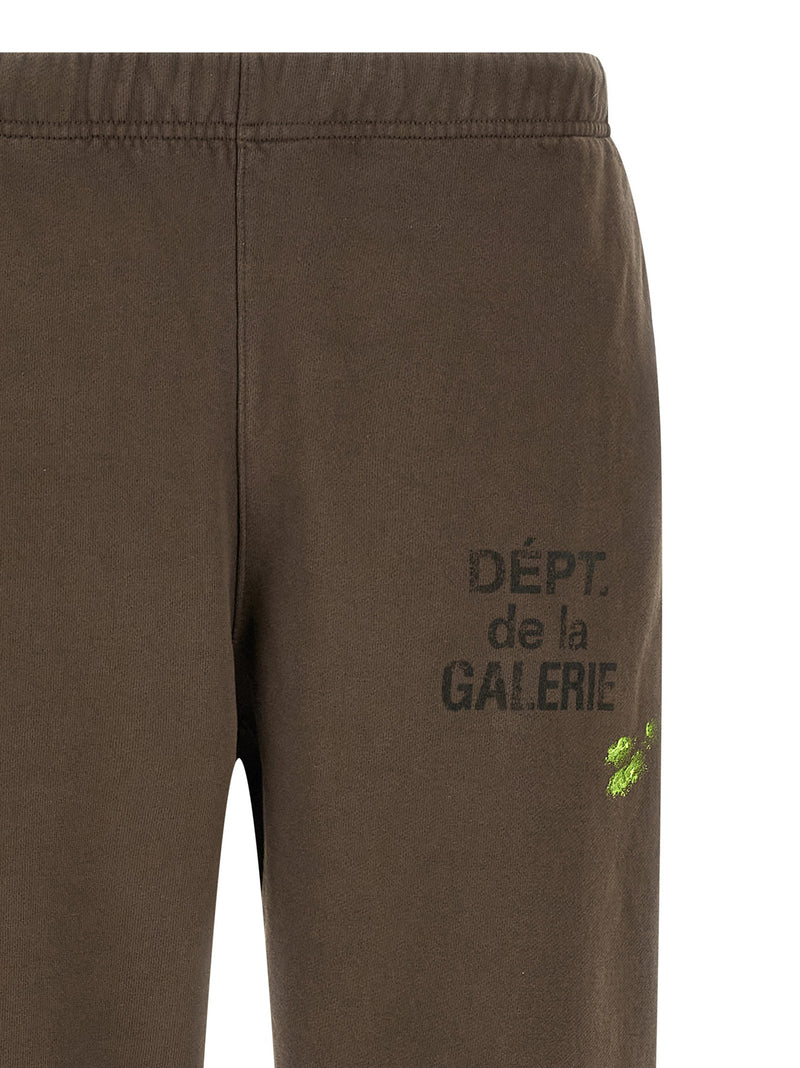 GALLERY DEPT. Brown Cotton Joggers (Workout Pants)