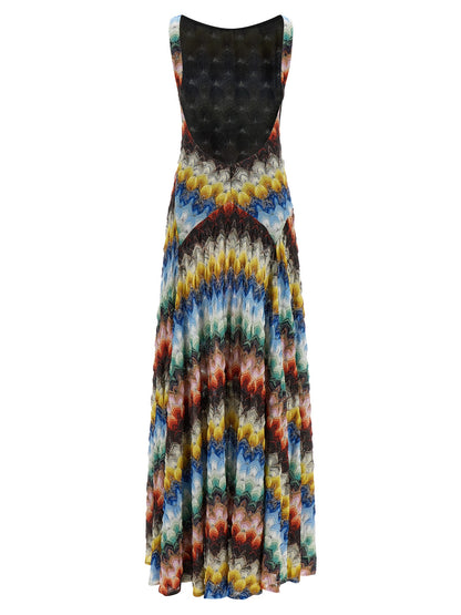 Missoni Multicolor Viscose Long Dress