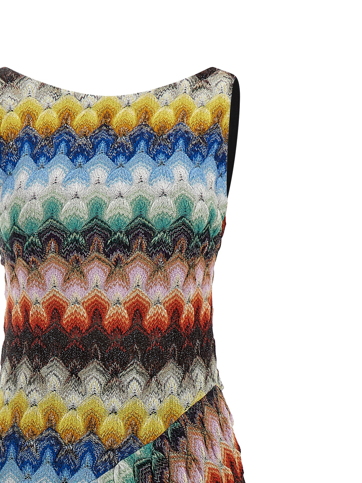 Robe longue Missoni multicolore en viscose