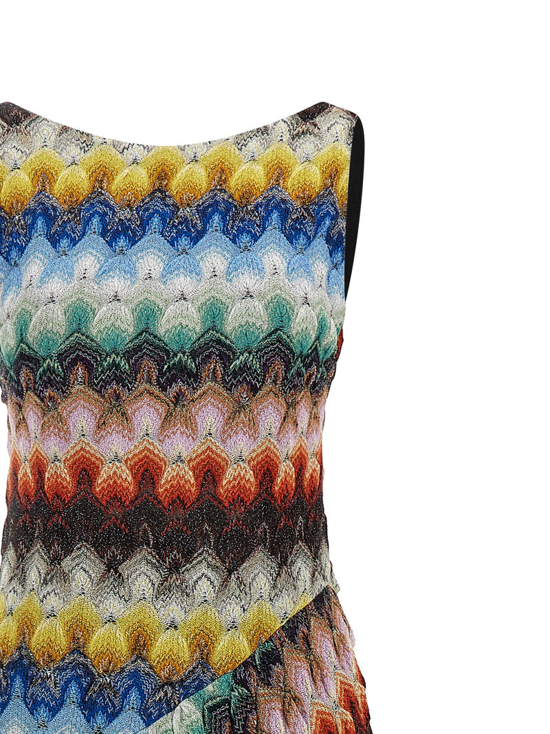 Robe longue Missoni multicolore en viscose