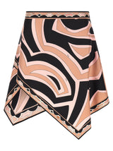Emilio Pucci Multicolor Silk Long Skirt - Labirinto Print