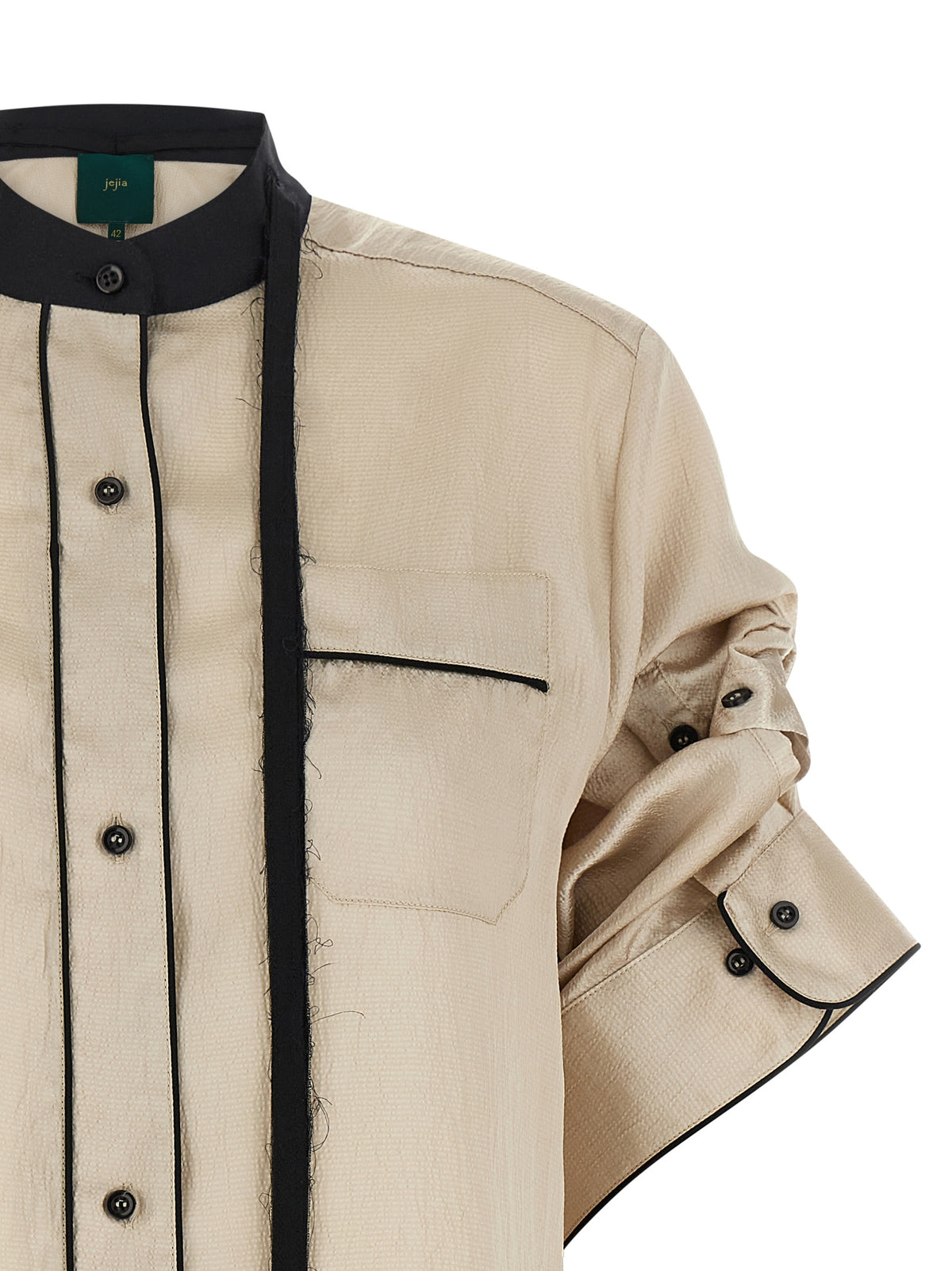 MAISON JEJIA Blouse en polyester beige