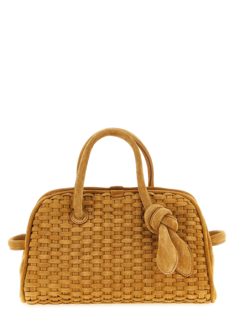 Jacquemus Le Petit Turismo Beige Calfskin Handbag