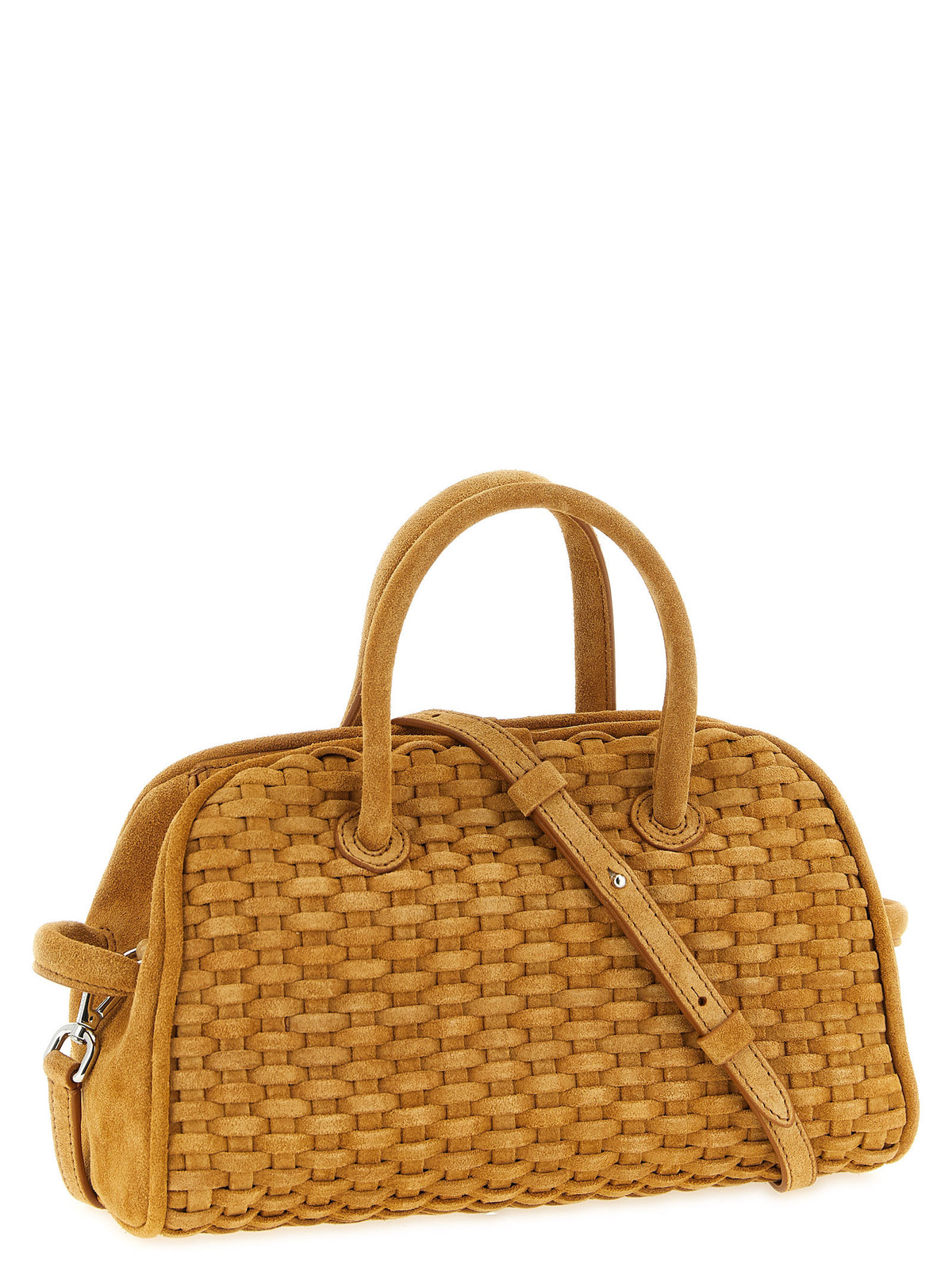 Jacquemus Le Petit Turismo Beige Calfskin Handbag