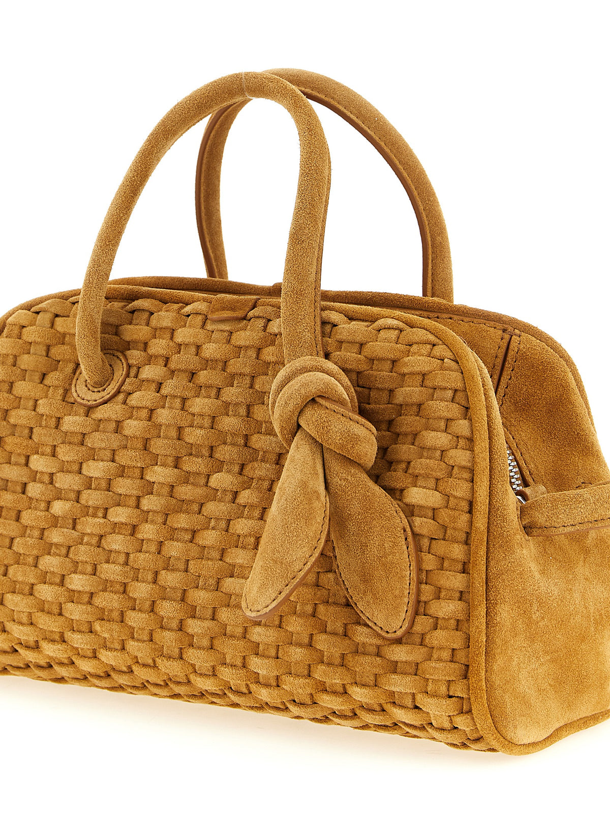 Jacquemus Le Petit Turismo Beige Calfskin Handbag