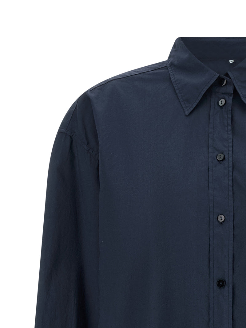 Chemisier XACUS bleu en coton