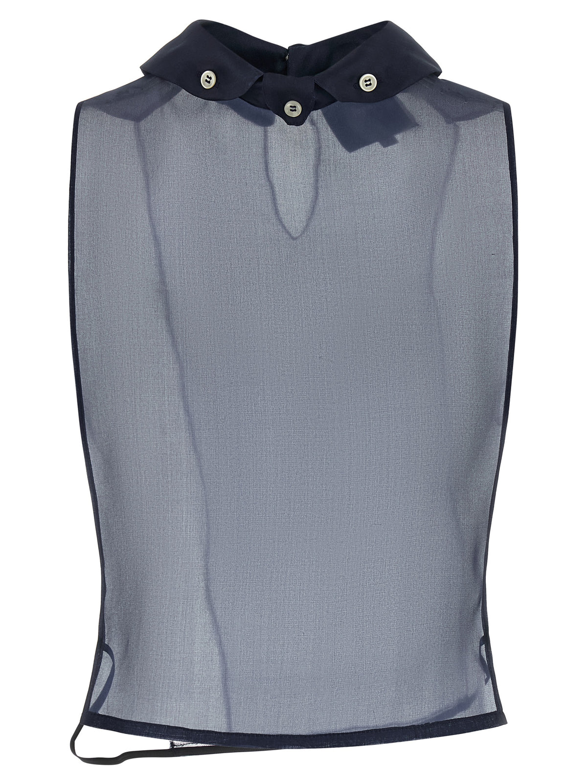 Chemise en Soie Bleue MAISON JEJIA