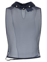 Chemise en Soie Bleue MAISON JEJIA
