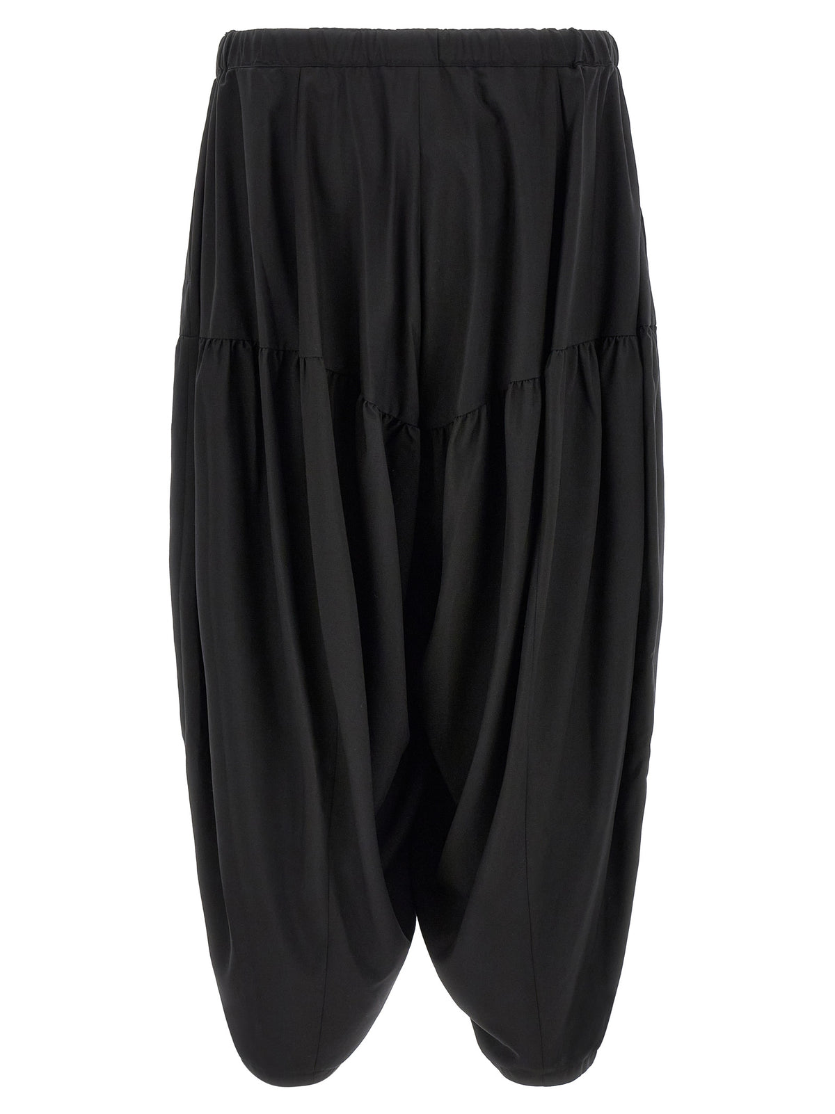 Comme Des Garçons Black Polyester Casual Pants for Men