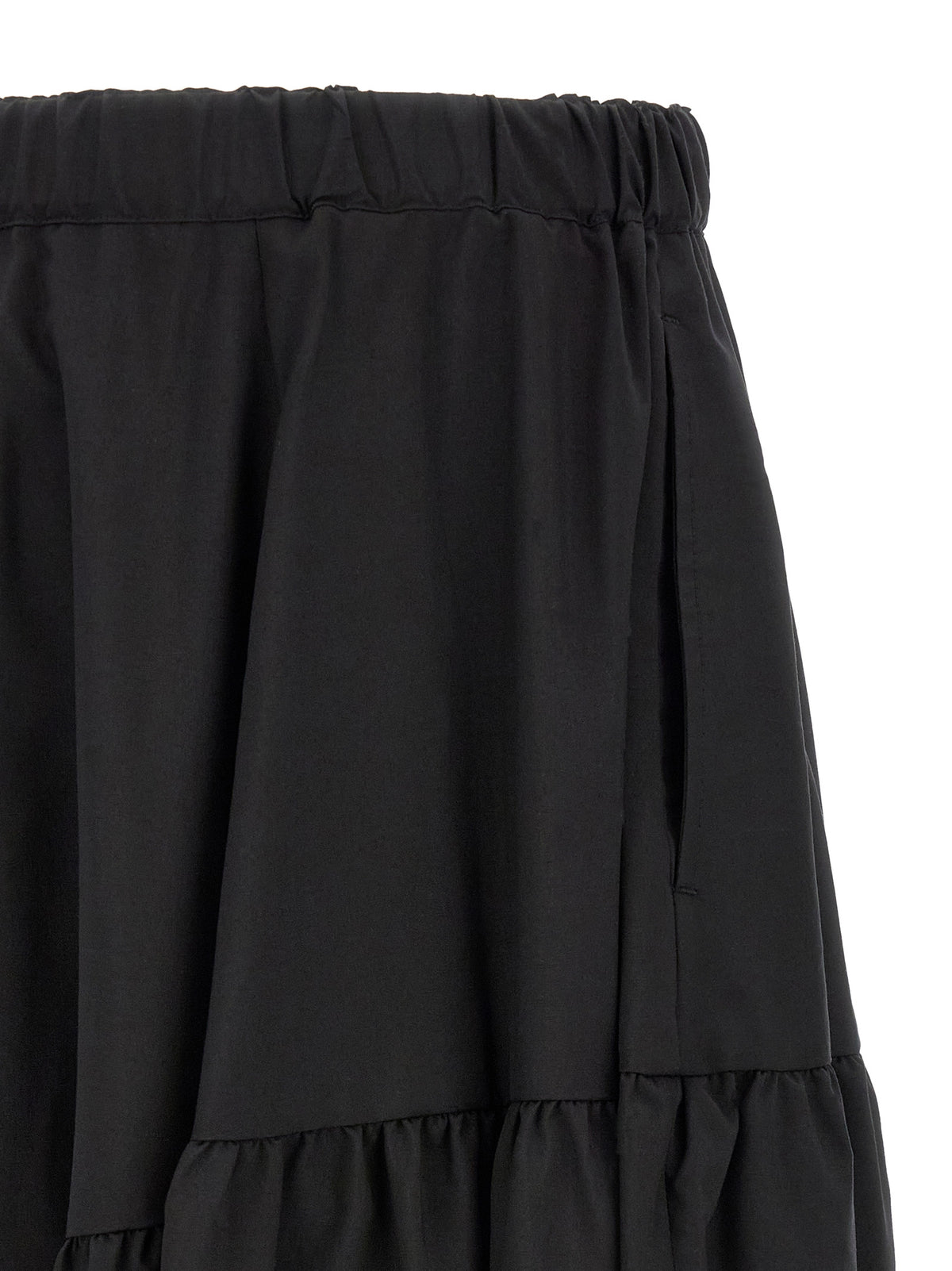 Comme Des Garçons Black Polyester Casual Pants for Men