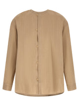 Jacquemus Beige Linen Blouse