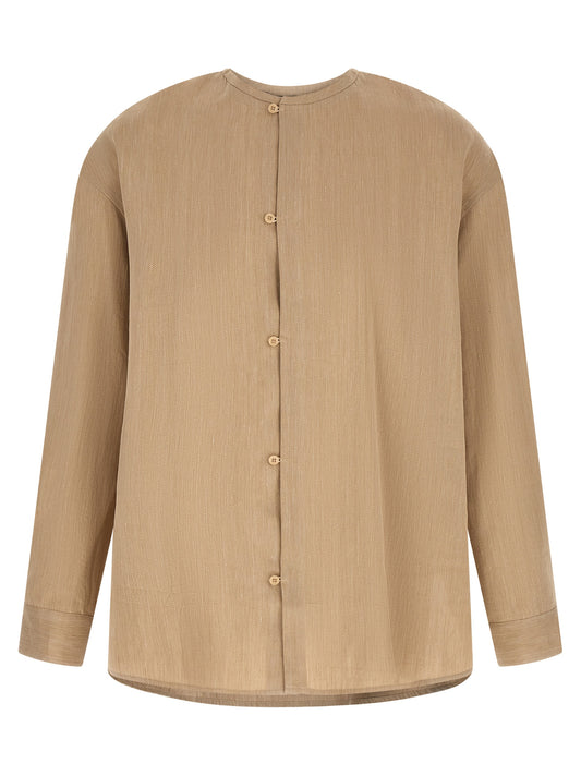Jacquemus Beige Linen Blouse