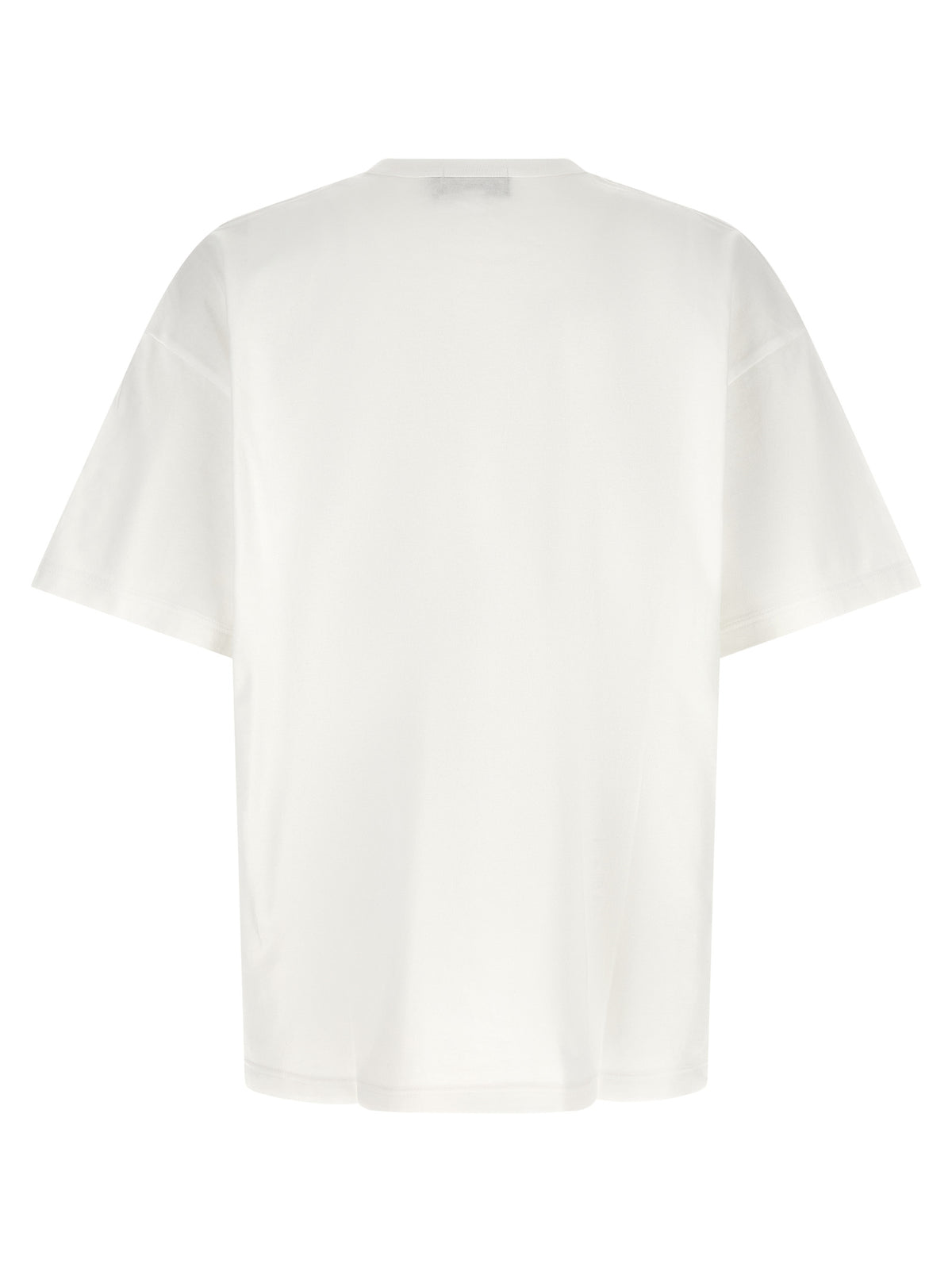 Comme Des Garçons White Cotton T-Shirt - Avant-Garde Fashion