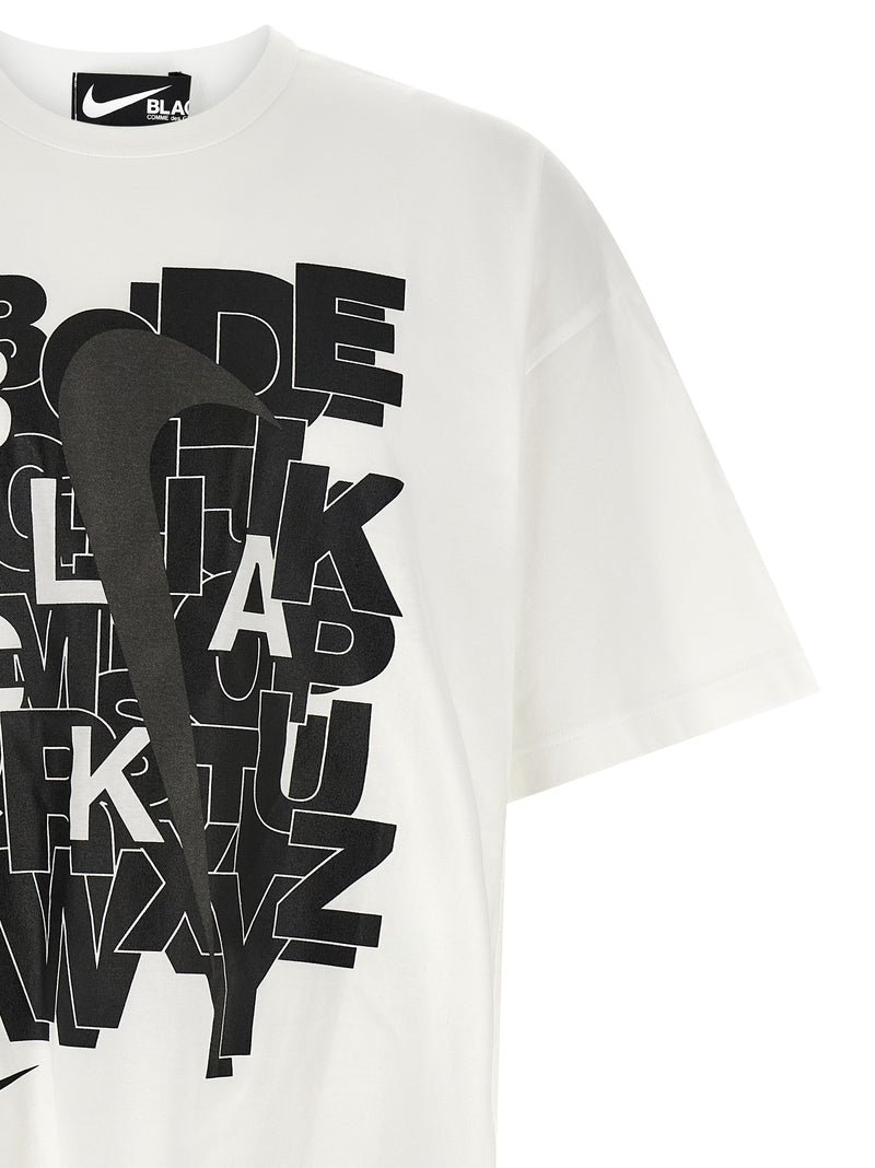 Comme Des Garçons White Cotton T-Shirt - Avant-Garde Fashion