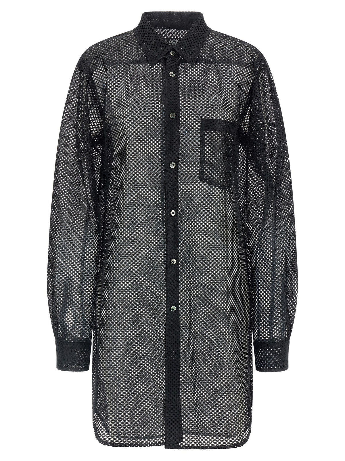 Chemisier noir en polyester Comme Des Garçons