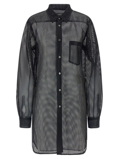 Comme Des Garçons Black Polyester Blouse
