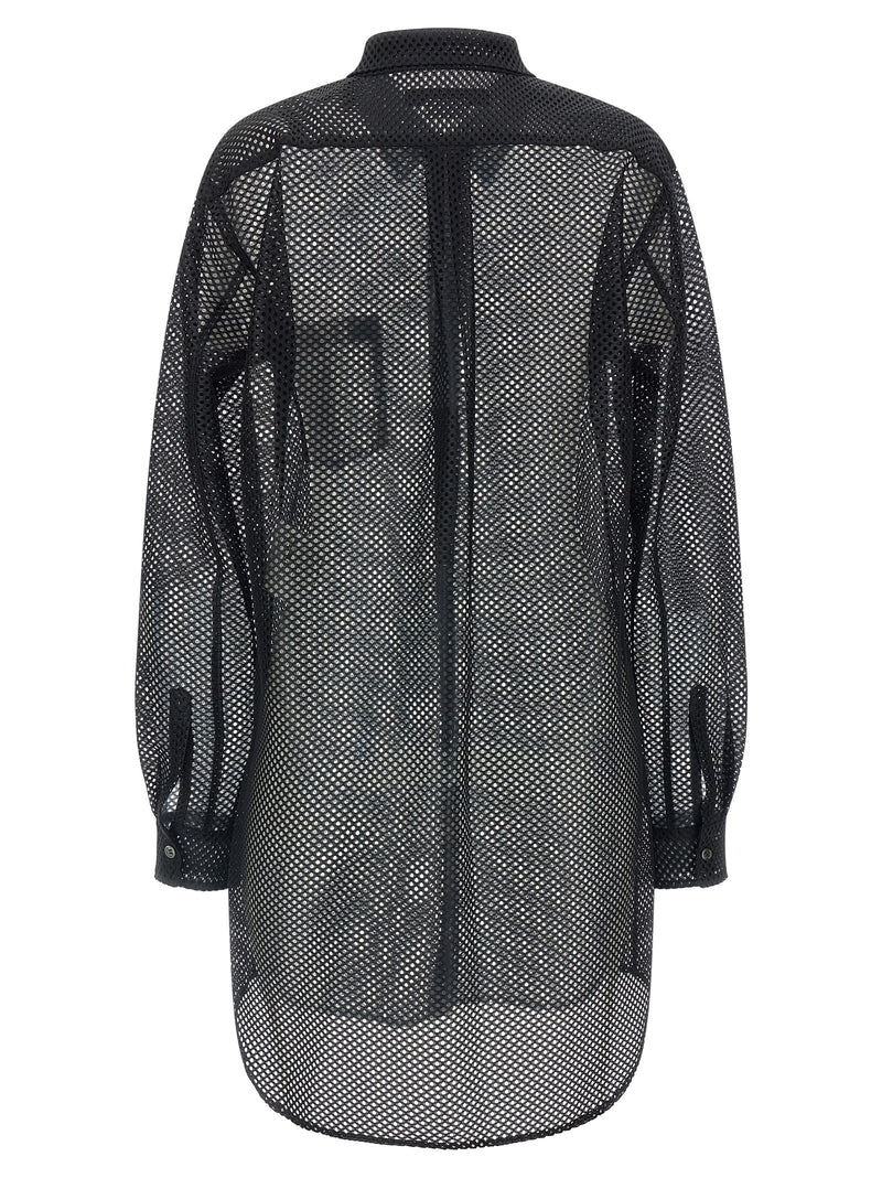 Comme Des Garçons Black Polyester Blouse