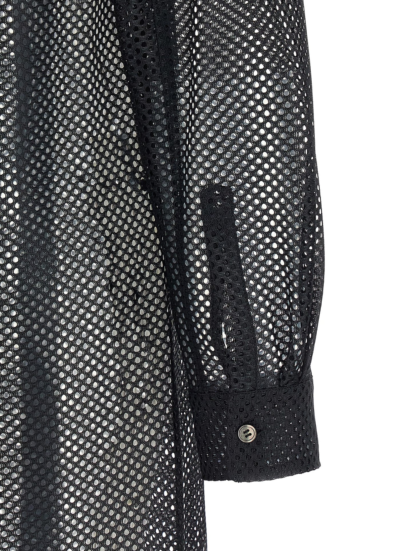 Comme Des Garçons Black Polyester Blouse