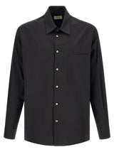 Blouse Lemaire en coton noir