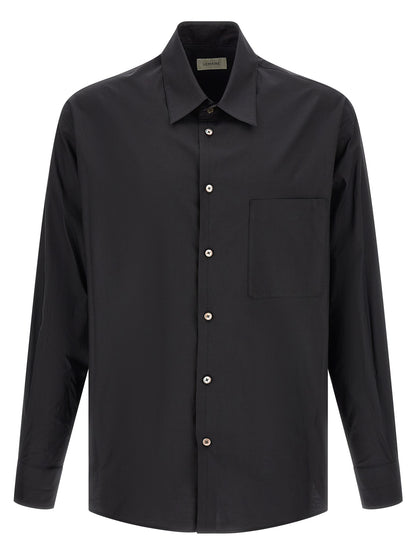 Lemaire Black Cotton Blouse